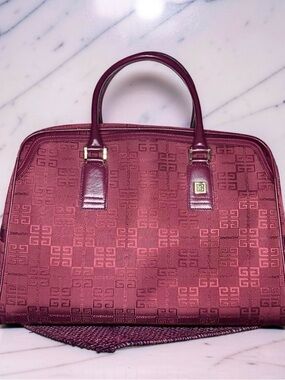 GIVENCHY large hand bag - vintage - travel bag - good condition